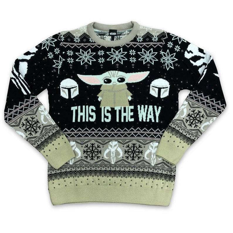 .Mandalorian This Is The Way Ugly Christmas Sweater 2021