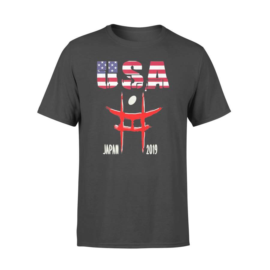 Usa American Rugby T-Shirt - Standard T-Shirt