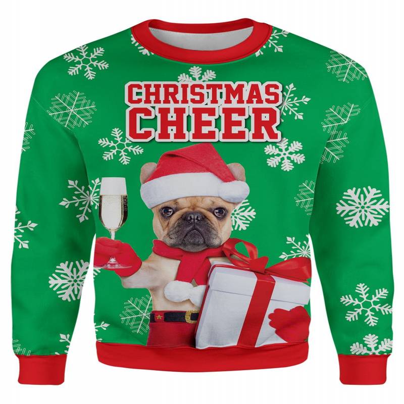 Christmas Cheer with Pug Ugly Sweater