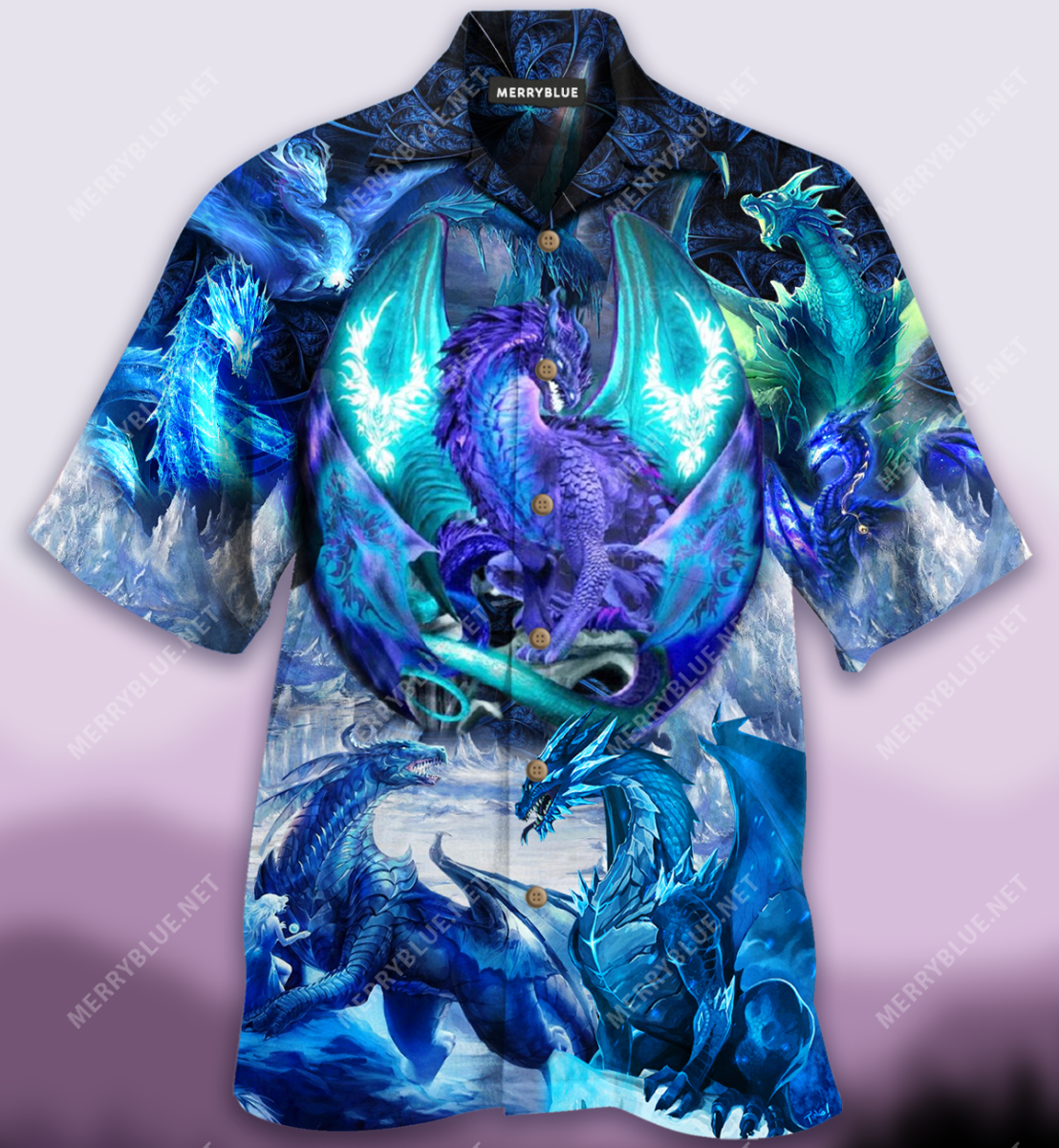 Magical Crystal Dragon Unisex Hawaii Shirt Ha82316