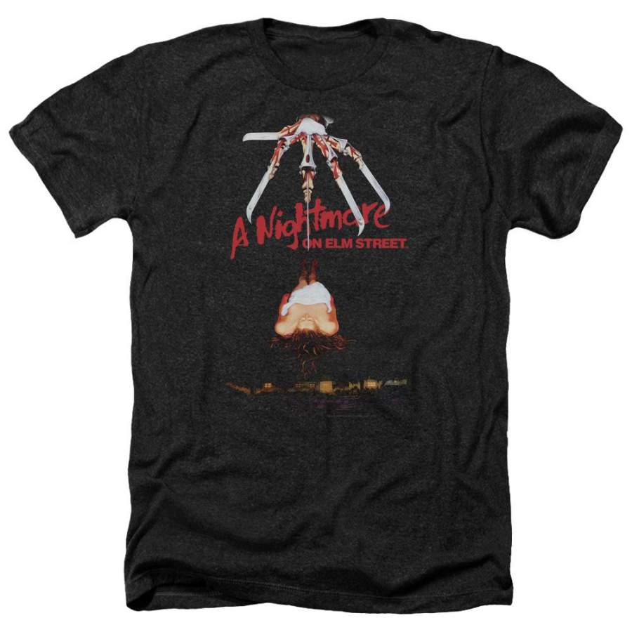 A Nightmare on Elm Street Alternate Poster Men’s Heather T-Shirt