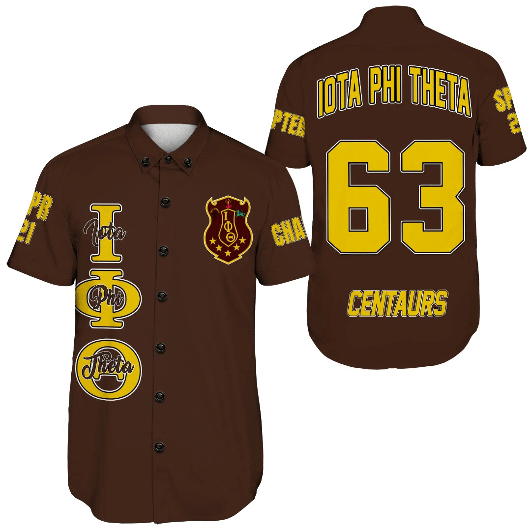 (Custom) Africa Zone Shirt – Iota Phi Theta Short Sleeve Shirt A31