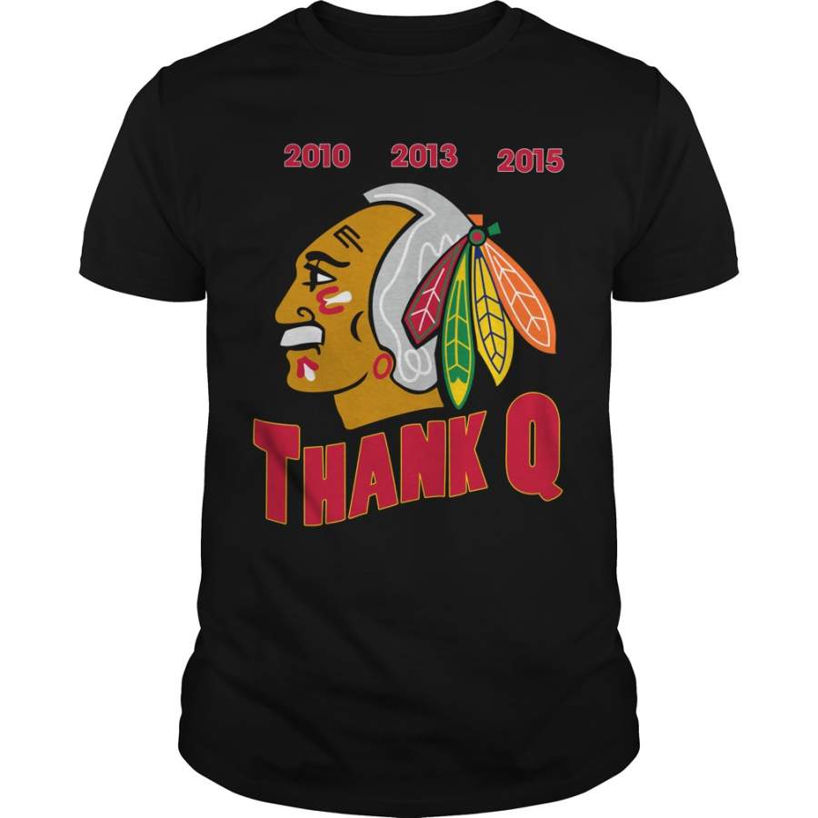 Chicago Blackhawks Thank Q coach T-Shirt