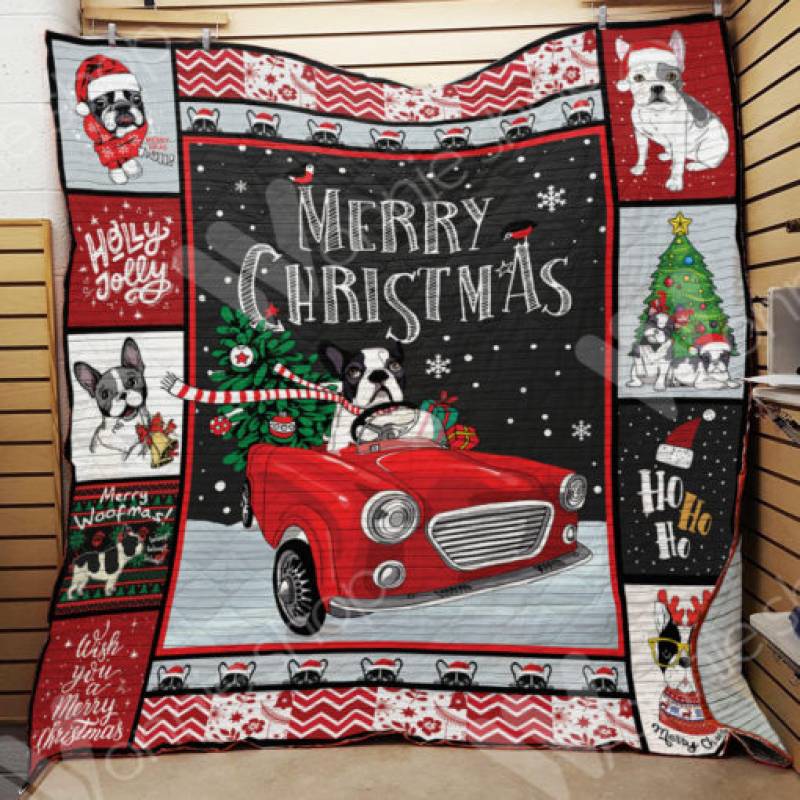 French Bulldog Christmas Blanket OCT0401 73O47