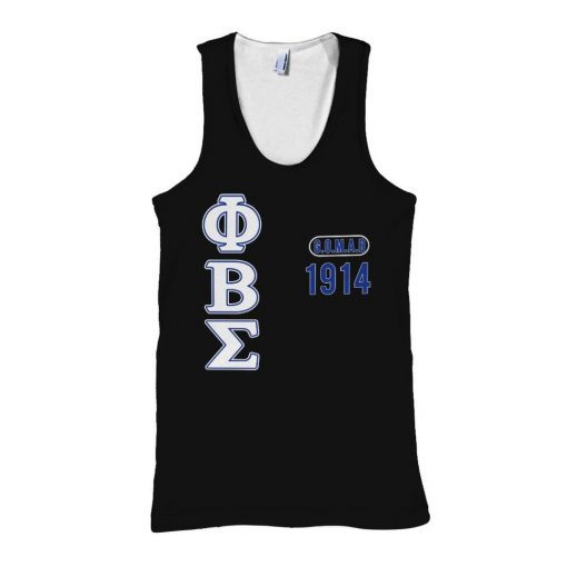 Phi Beta Sigma Founded 1914 G.O.M.A.B  All Over Print