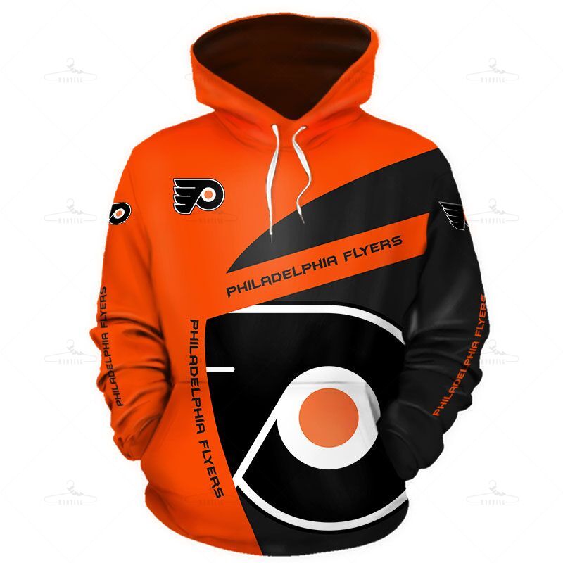 Philadelphia Flyers Hoodie 3D With Hooded Long Sleeve Gift S