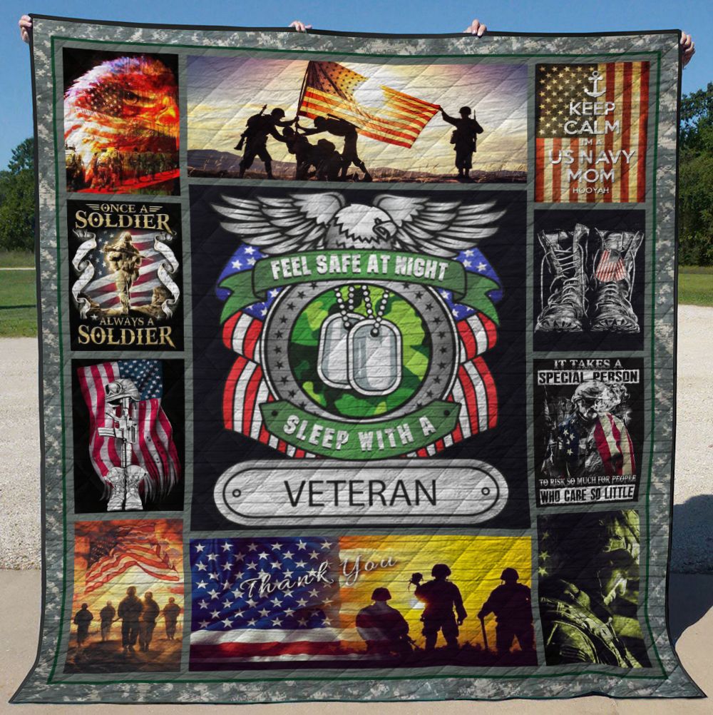 Veteran LA 3D Quilt Blanket 423