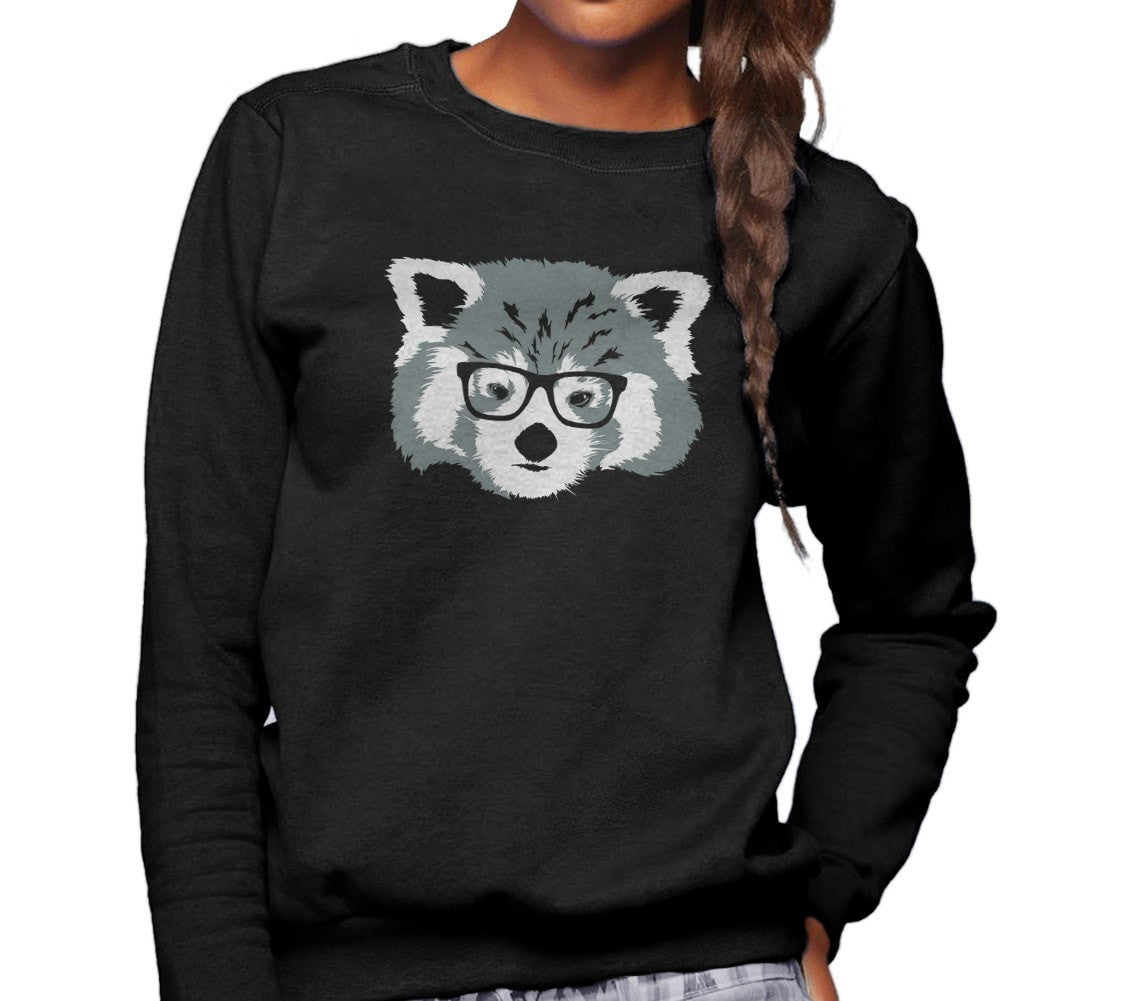 Unisex Red Panda With Glasses Sweatshirt