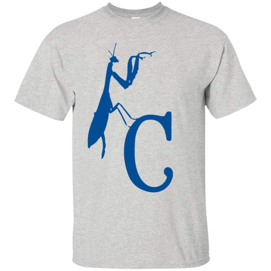 KC Rally Mantis Kansas City Baseball T-Shirt Blue Logo