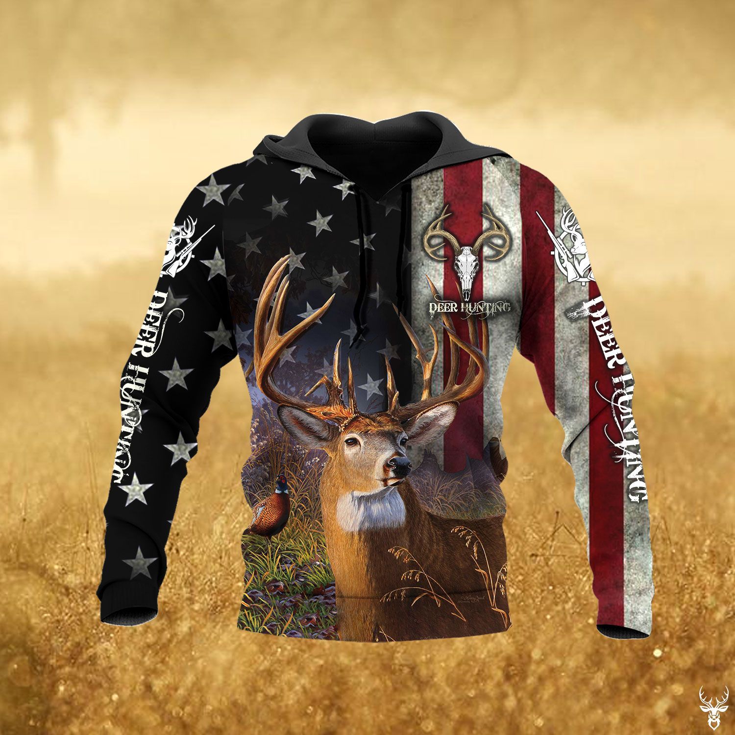 TDT232009K01DJ DEER HUNTING HOODIE 3 CC