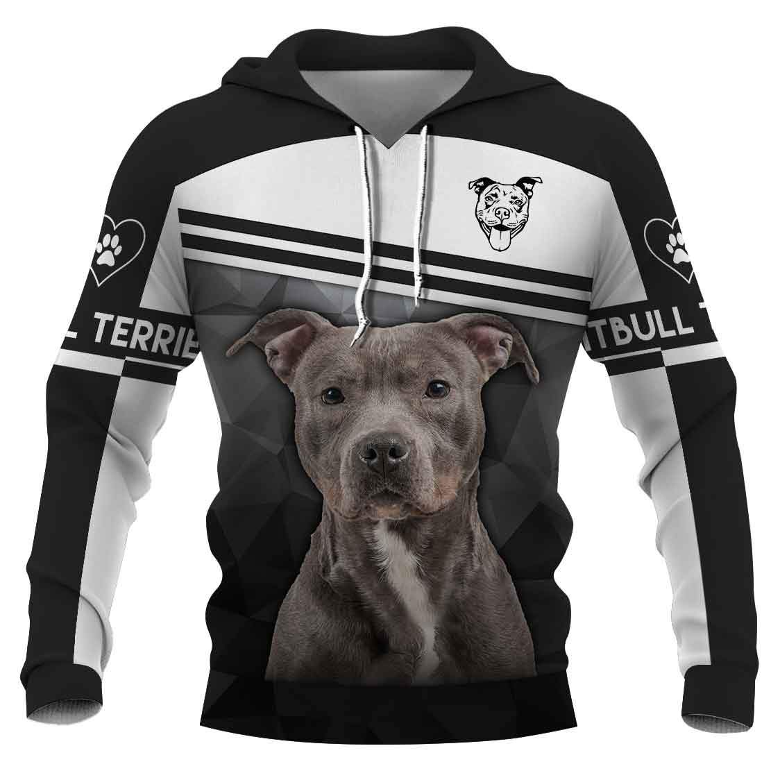 Pitbull Terrier 3D Full Printing