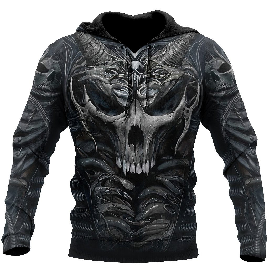 Demon Skull Armour 3D All Over Printed Shirts And Short For Men And Women Pl