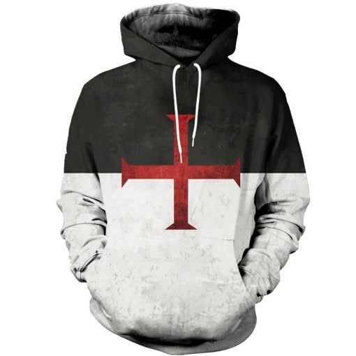 Knights Templar Flag Shirt For Men And Women