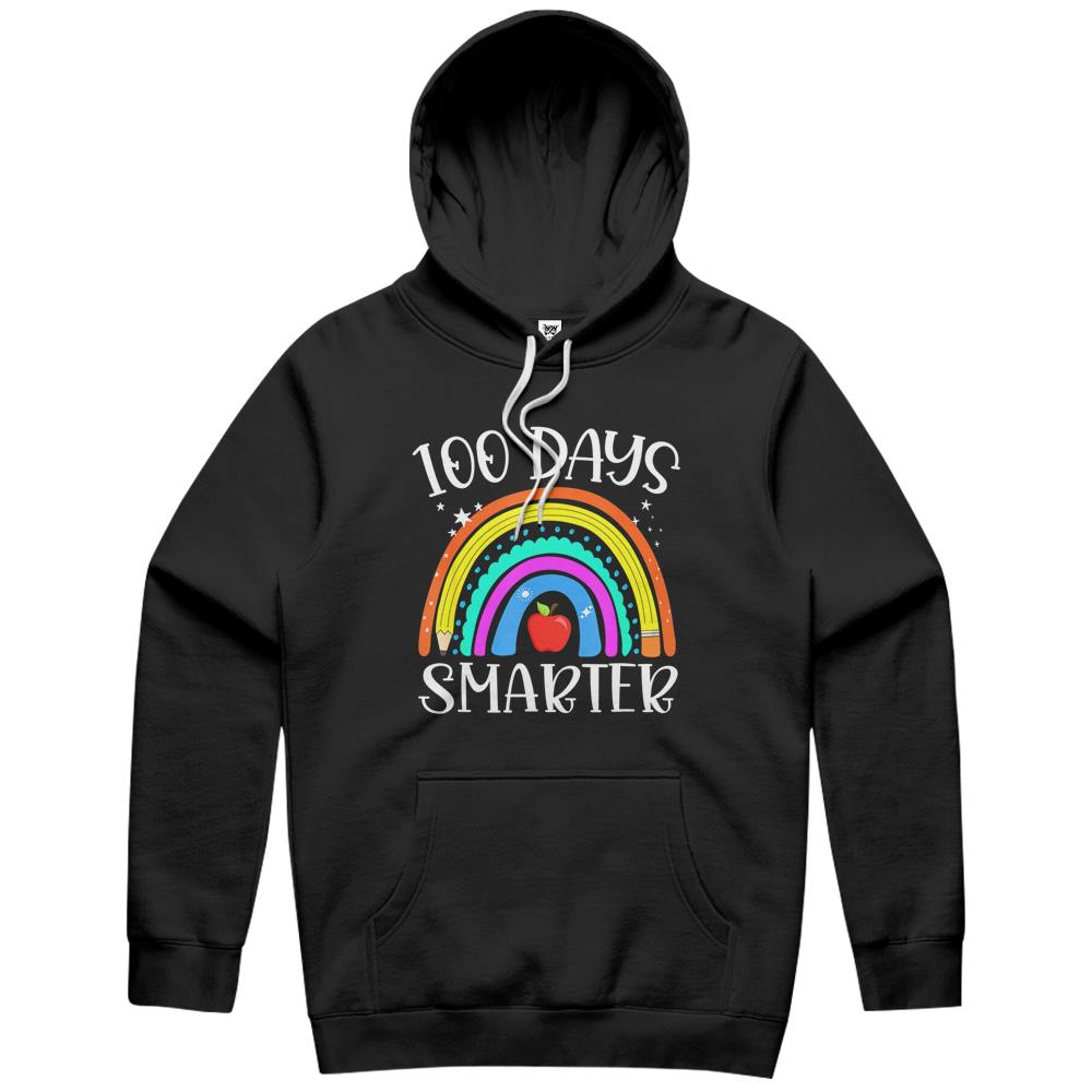 100Th Day Of School 100 Days Smarter Teacher And Student Hoodie