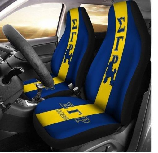 Sigma Gamma Rho 1922 Poodle Symbol Car Seat Cover