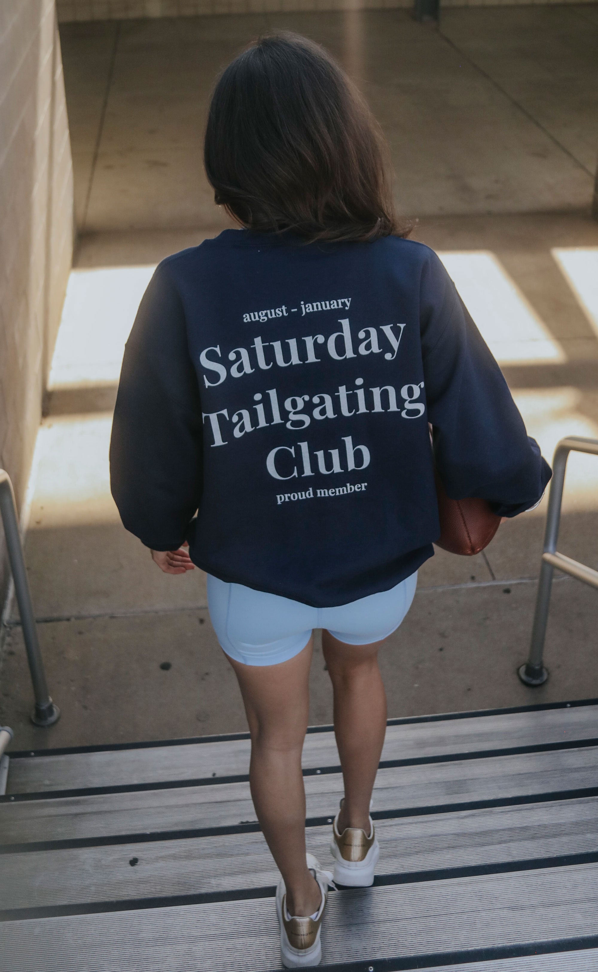 Charlie Southern: Saturday Tailgating Club Sweatshirt – Navy