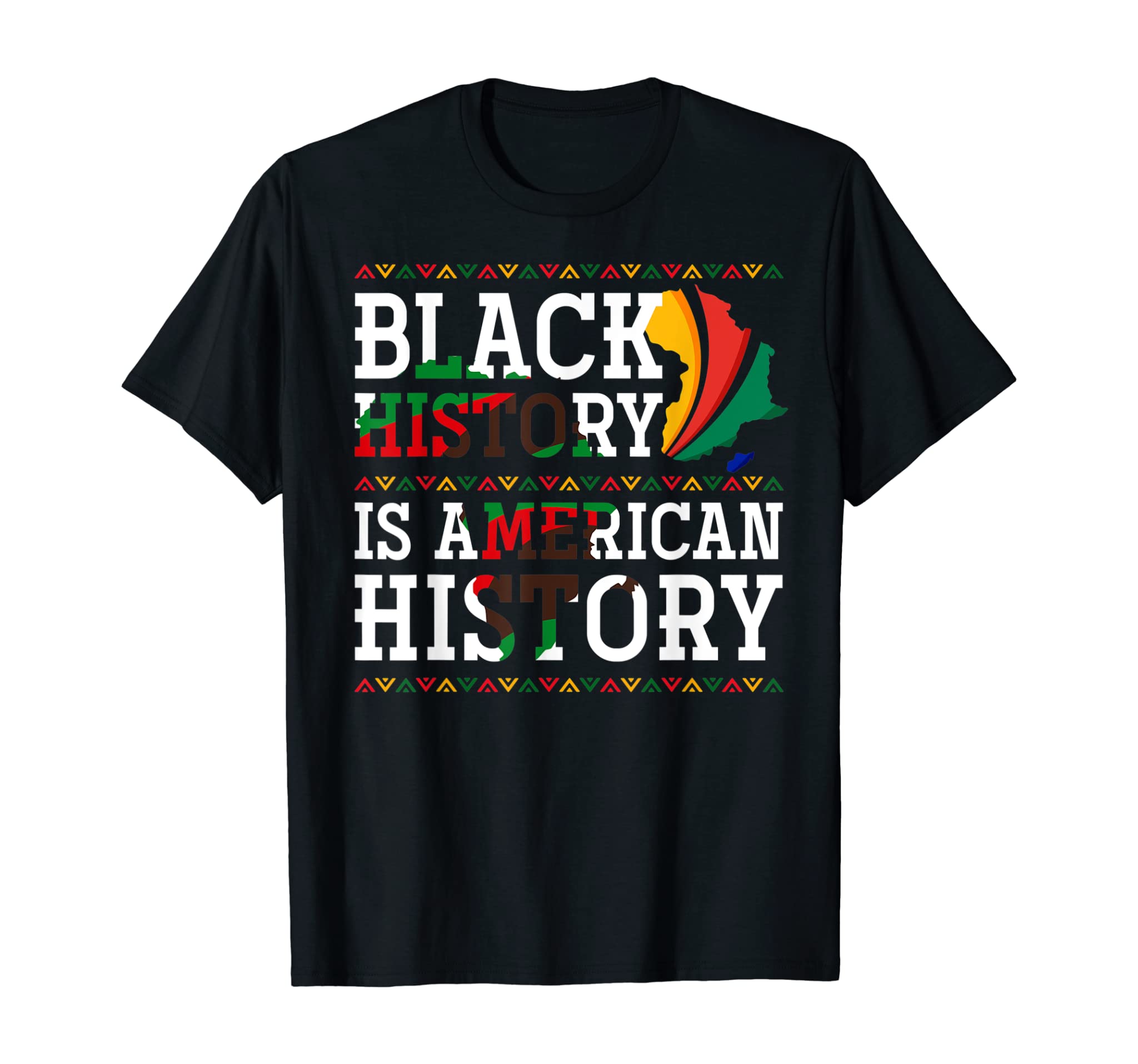 African Roots Black Americans Gift Black History Month T-Shirt