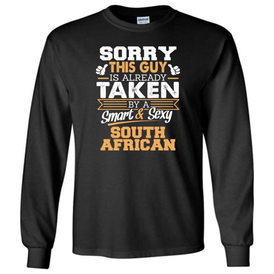 South African Shirt Cool Gift for Boyfriend, Husband or Lover – Long Sleeve T-Shirt