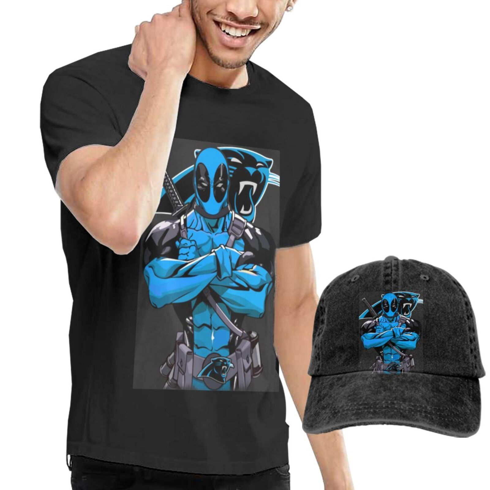 Carolina Panthers Men’s t-shirt and hats