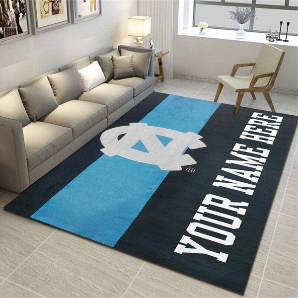 North Carolina Personalized Rug,Living Room Carpet,Customized Floor Decor