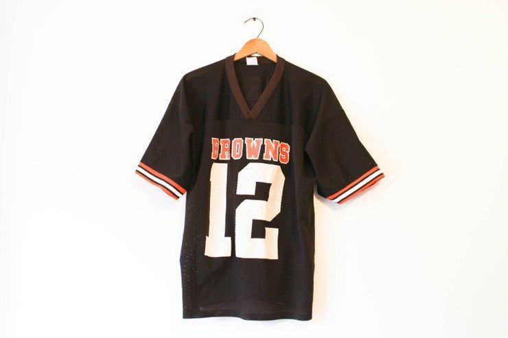 Vintage Brown Cleveland Browns Football Shirt