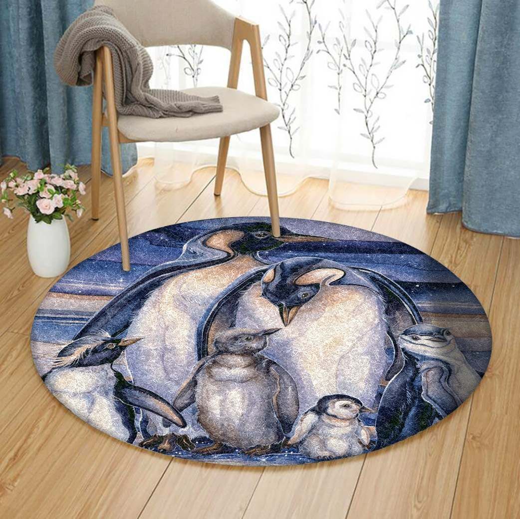 Penguin IE5051 Round Rug BEVR3007