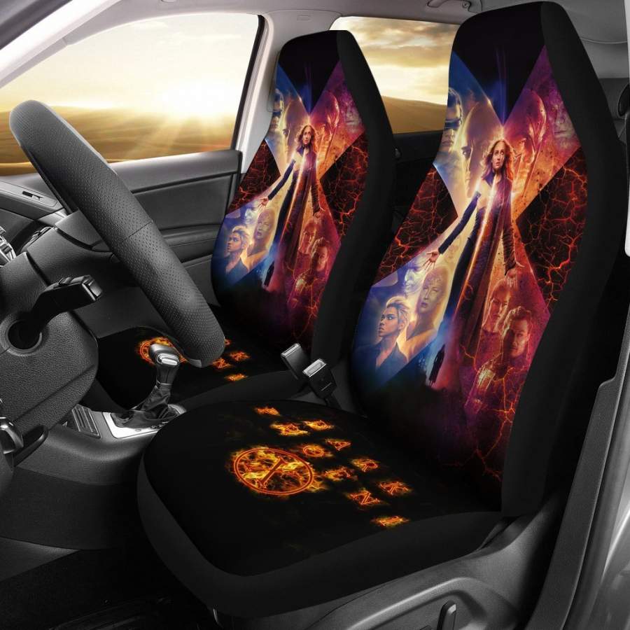 X Men Dark Phoenix Surfaces Car Seat Covers