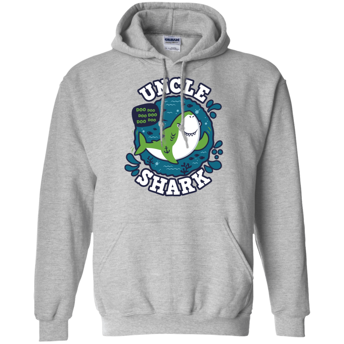 Shark Family Trazo – Uncle Pullover Hoodie