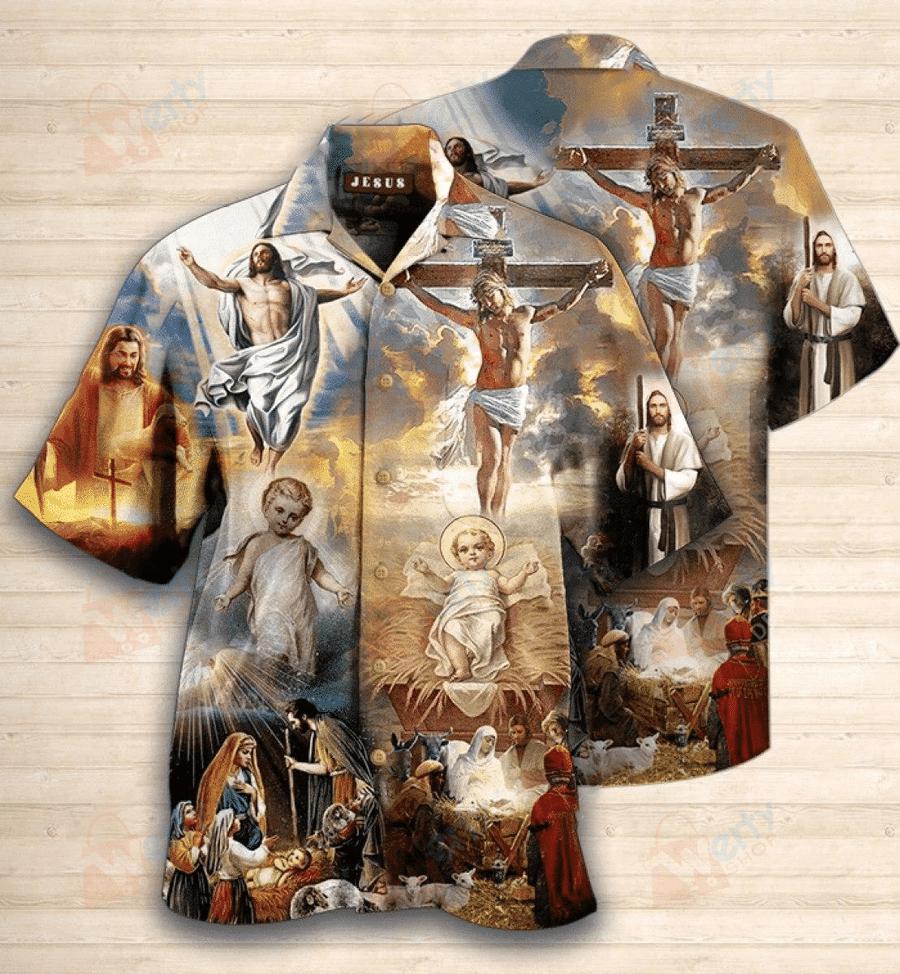 The Life Of Jesus Hawaiian Shirt | For Men & Women | Adult | Hw2146