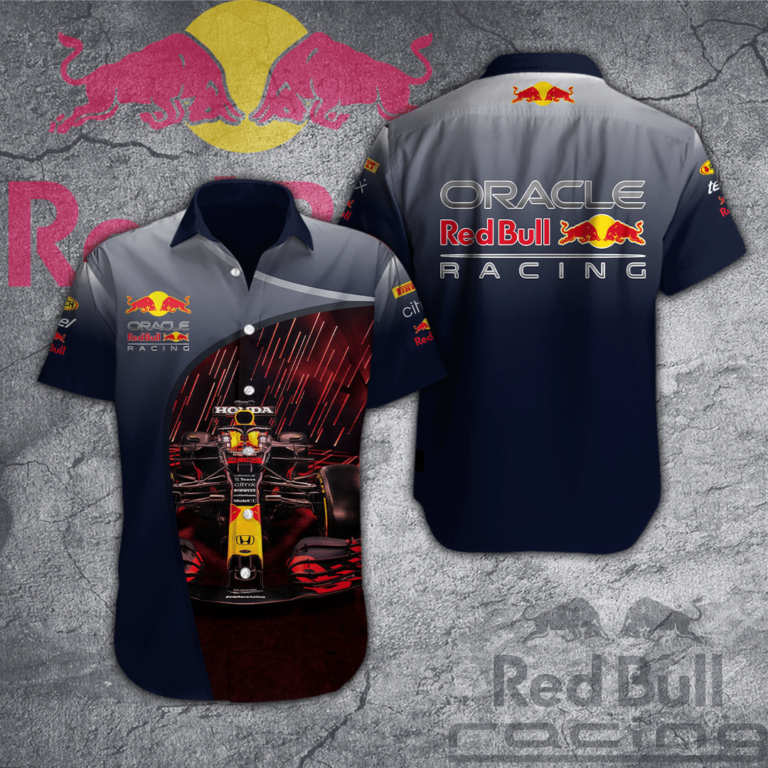 Red Bull Racing Short Sleeve Dress Shirt – Hoatt602