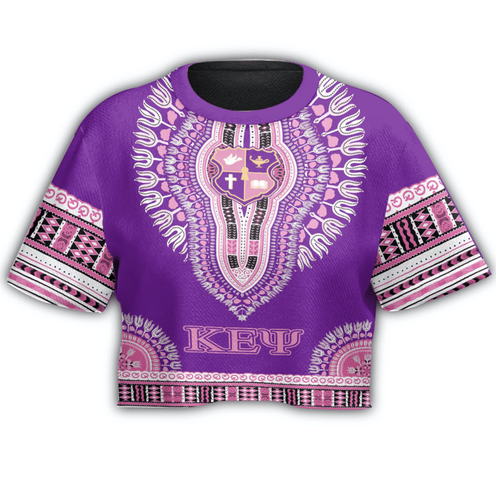 Kappa Epsilon Psi Dashiki Croptop T-Shirt – Rlt13