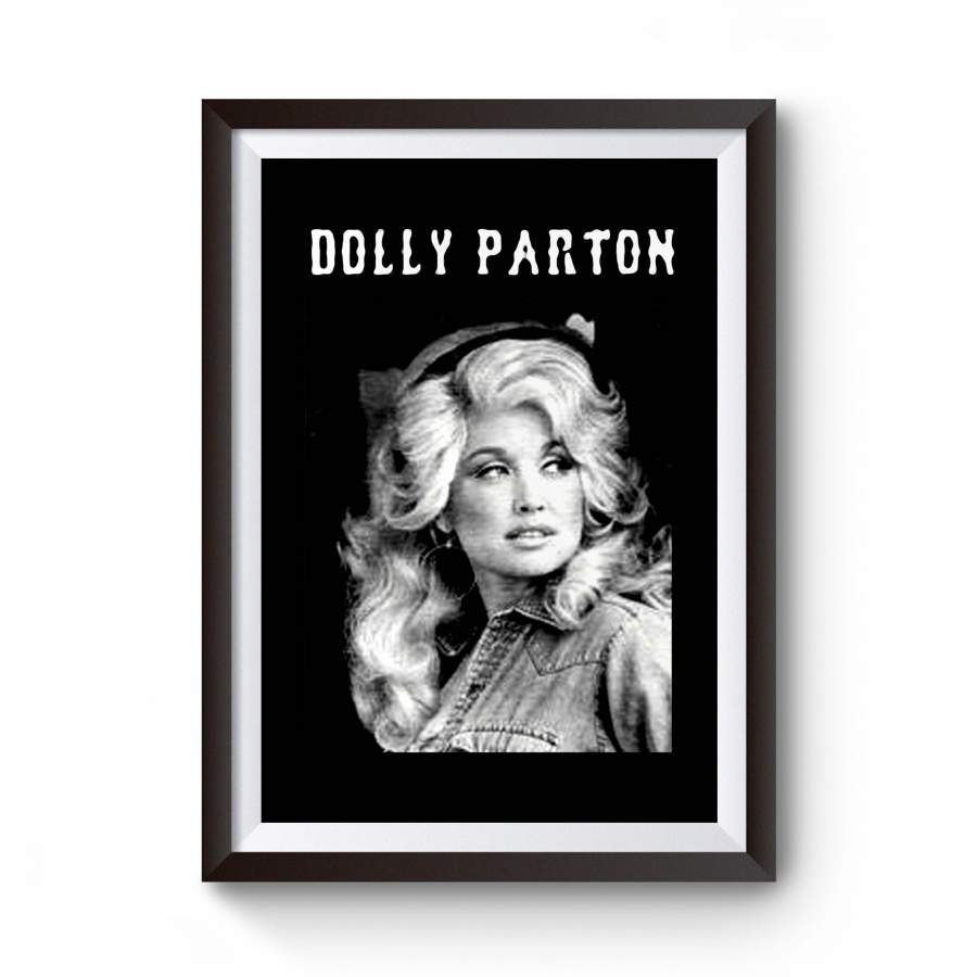 Dolly Parton Band Vintage Look Rretro Cult Feminism Glamour Country Poster