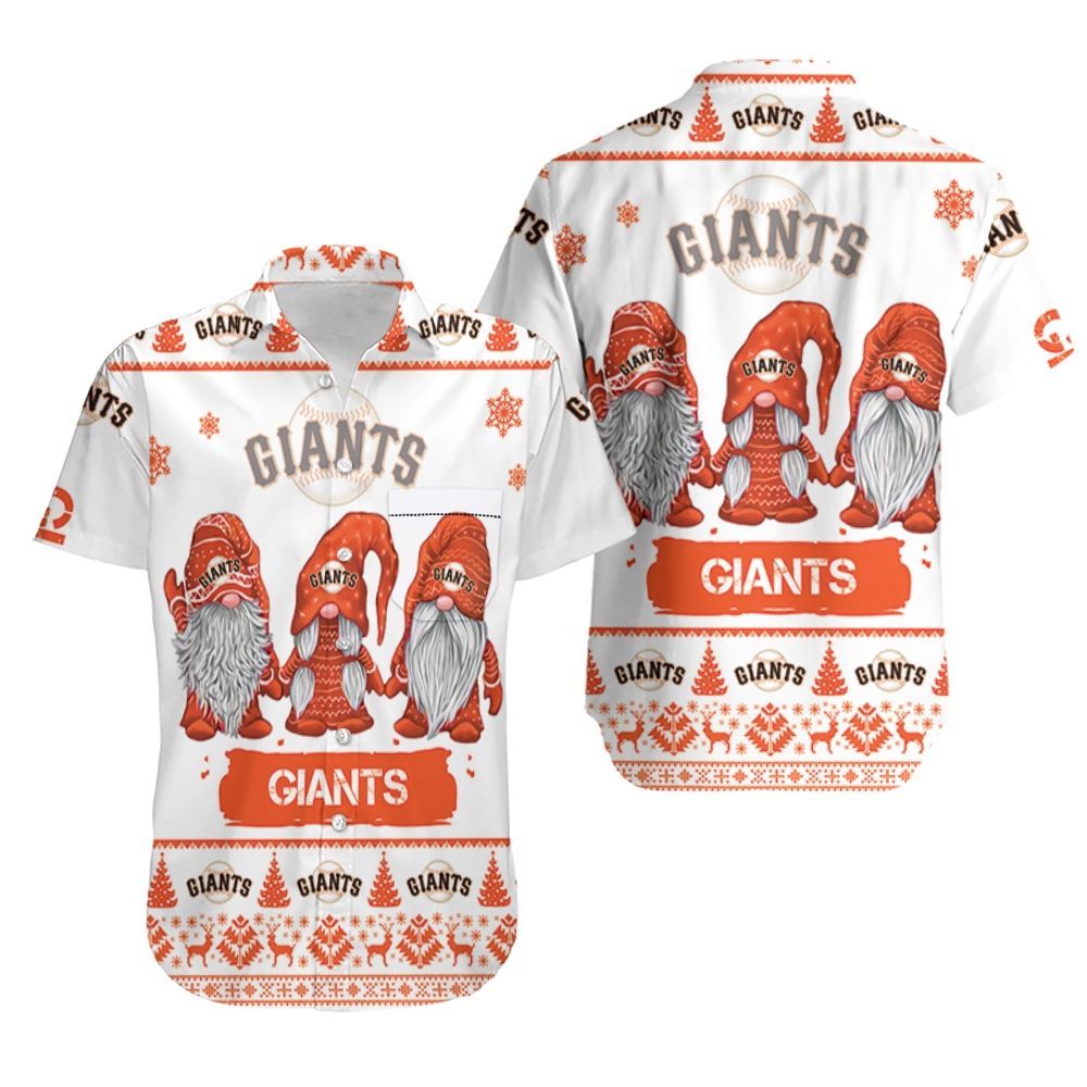 Christmas Gnomes San Francisco Giants Ugly Sweatshirt Hawaii Shirt Ha6236