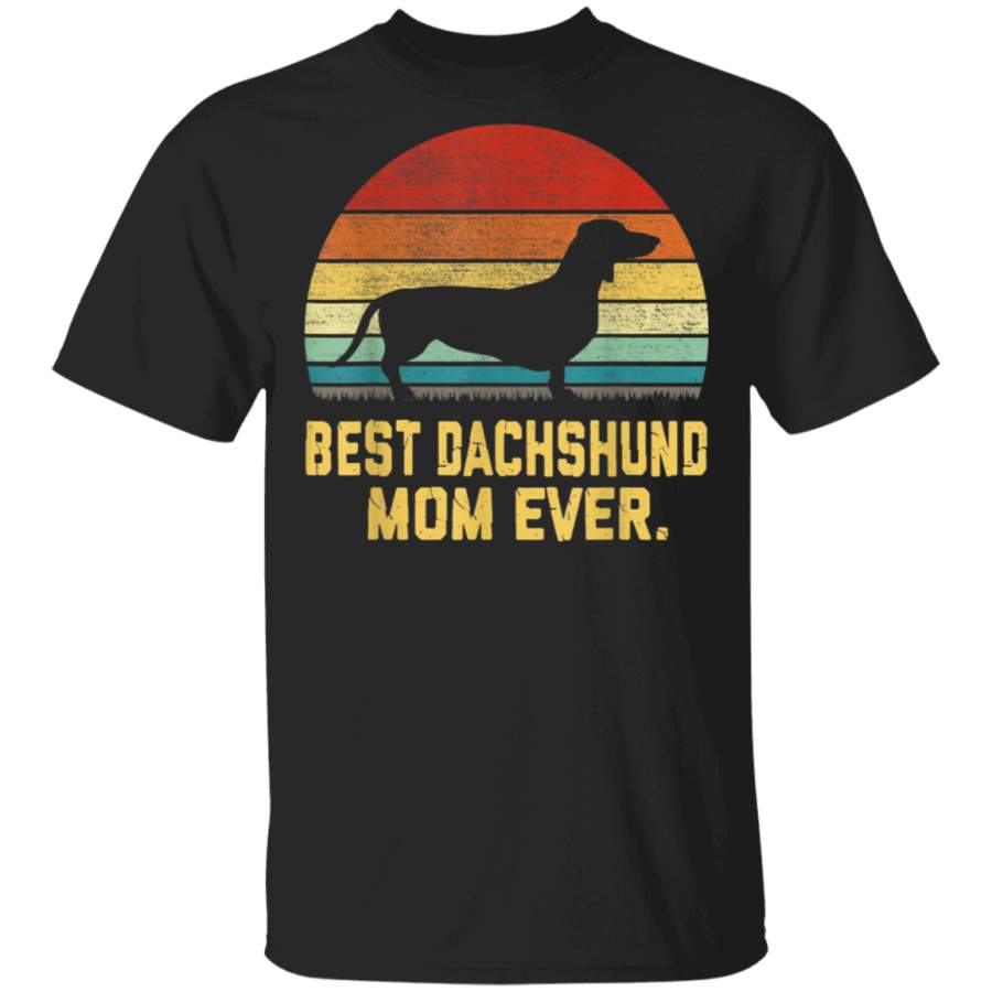 Vintage Best Dachshund Mom Ever TShirt