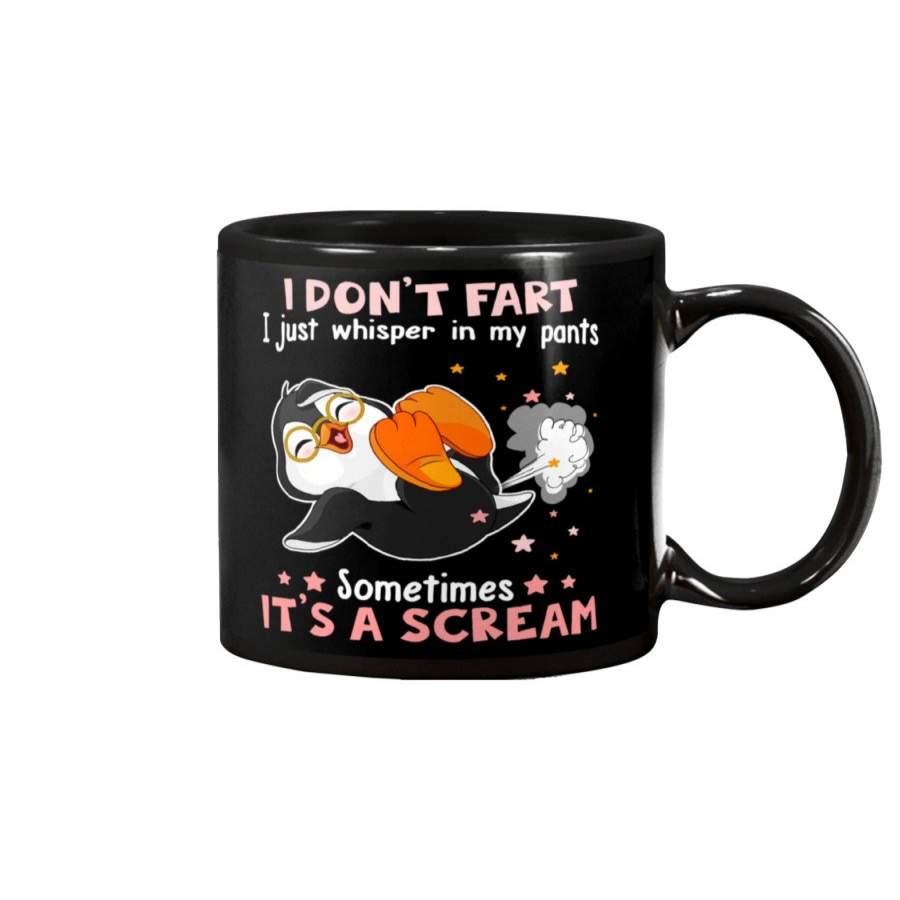 Penguin I Don’t Fart I Just Whisper In My Points Mug