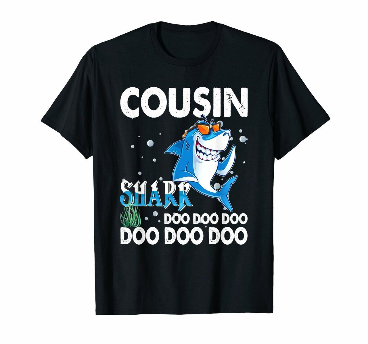 Cousin Shark Doo Doo Shirt Matching Family Shark T Shirt