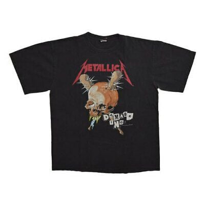 Vintage T-shirt Metallica Damage Inc. Tour  N/a 4911