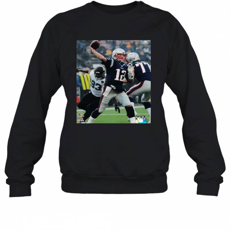 Tom Brady Framed New England Patriots AFC Championship Sweatshirt