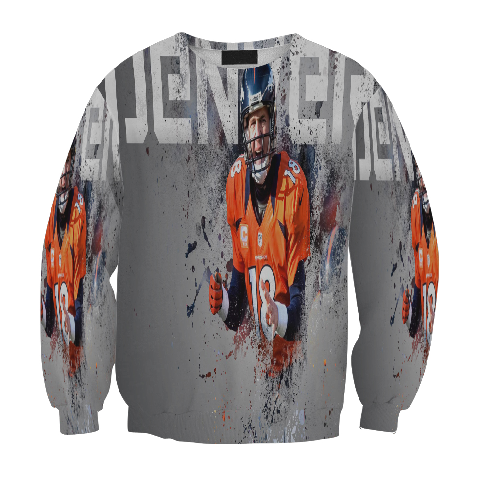 Denver Broncos 18 Peyton Manning V46 Gift For Fan 3D Full Printing Sweatshirt