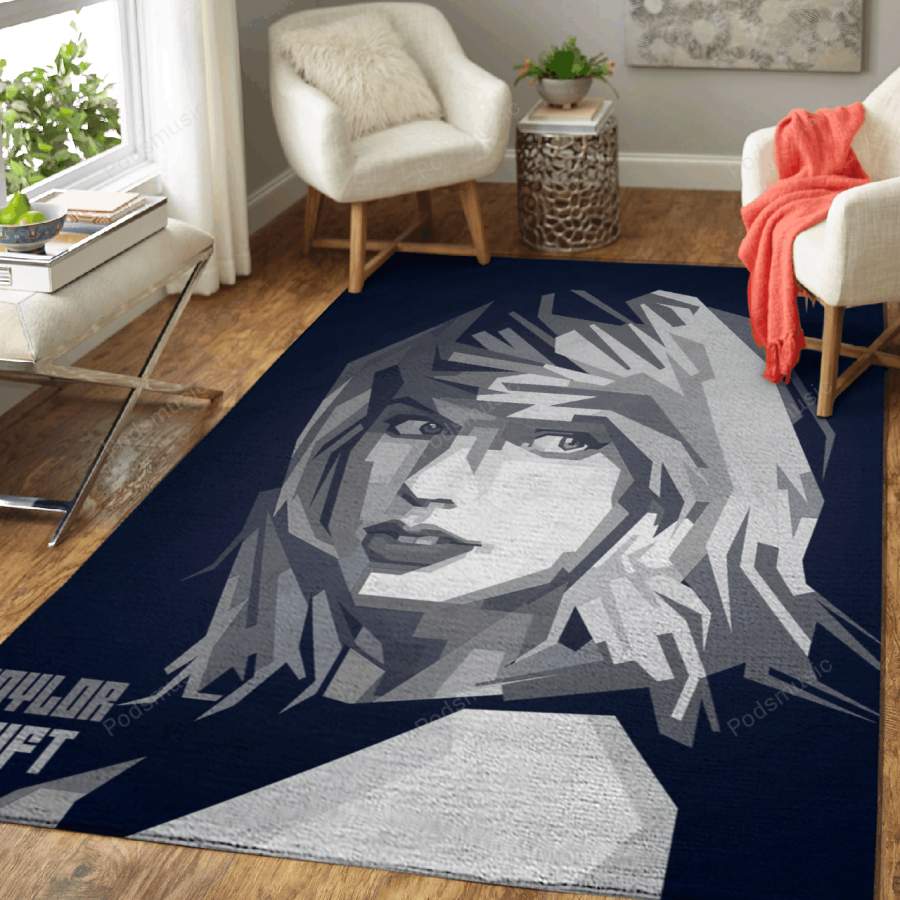 Taylor Swift – Country Music Art For Fans Area Rug Living Room Carpet Floor Decor