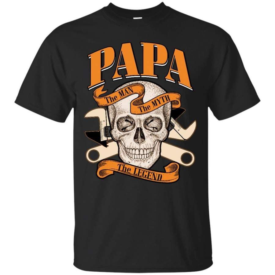 AGR Father s Day Papa Shirts Papa The Man The Myth The Legend Tshirts Hoodies Sweatshirts