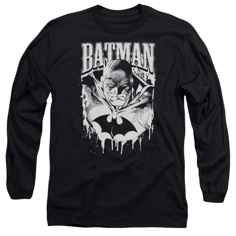 Batman – Bat Metal Long Sleeve Adult 18/1