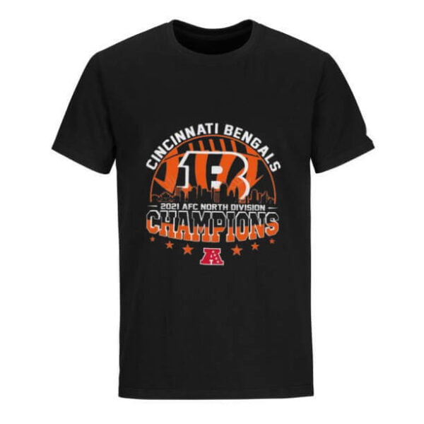 Cincinnati Bengals 2022 2021 Afc North Division Championship T Shirt