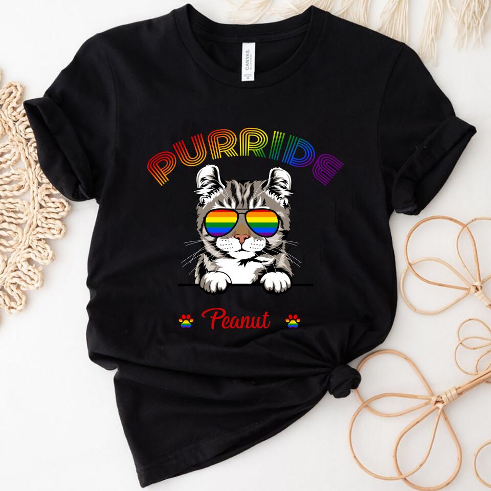 Personalized Cat Purride Women Shirt – Trending Personalized