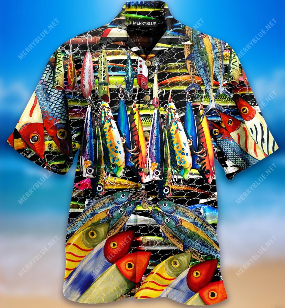 A Little Bait Catches A Big Fish Aloha Hawaiian Shirt Colorful Short Sleeve Summer Beach Casual Shirt For Men And Women