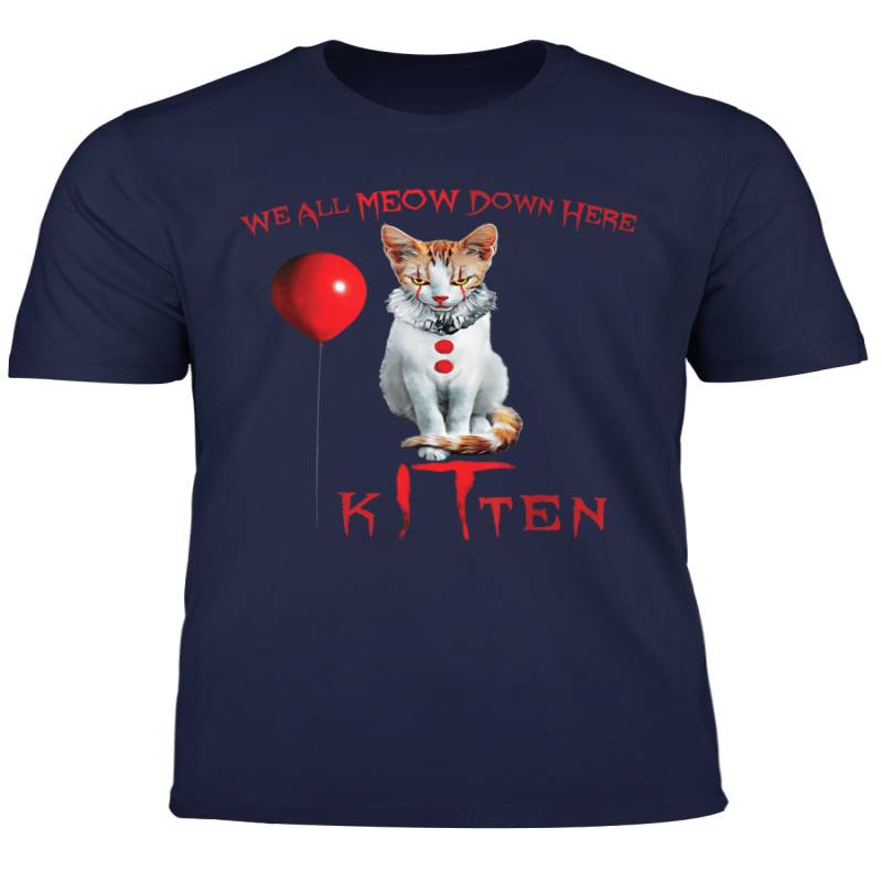 Wir Alle Meow Hier Clown Cat Kitten T Shirt