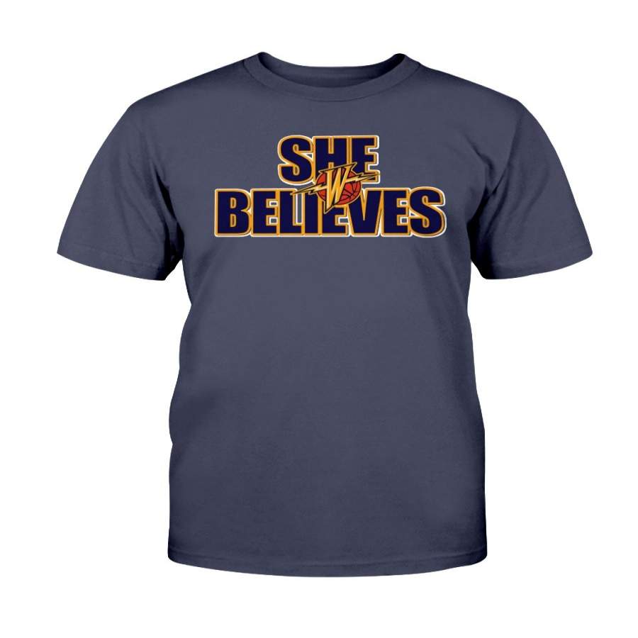 She Believes Shirt Golden State Warriors