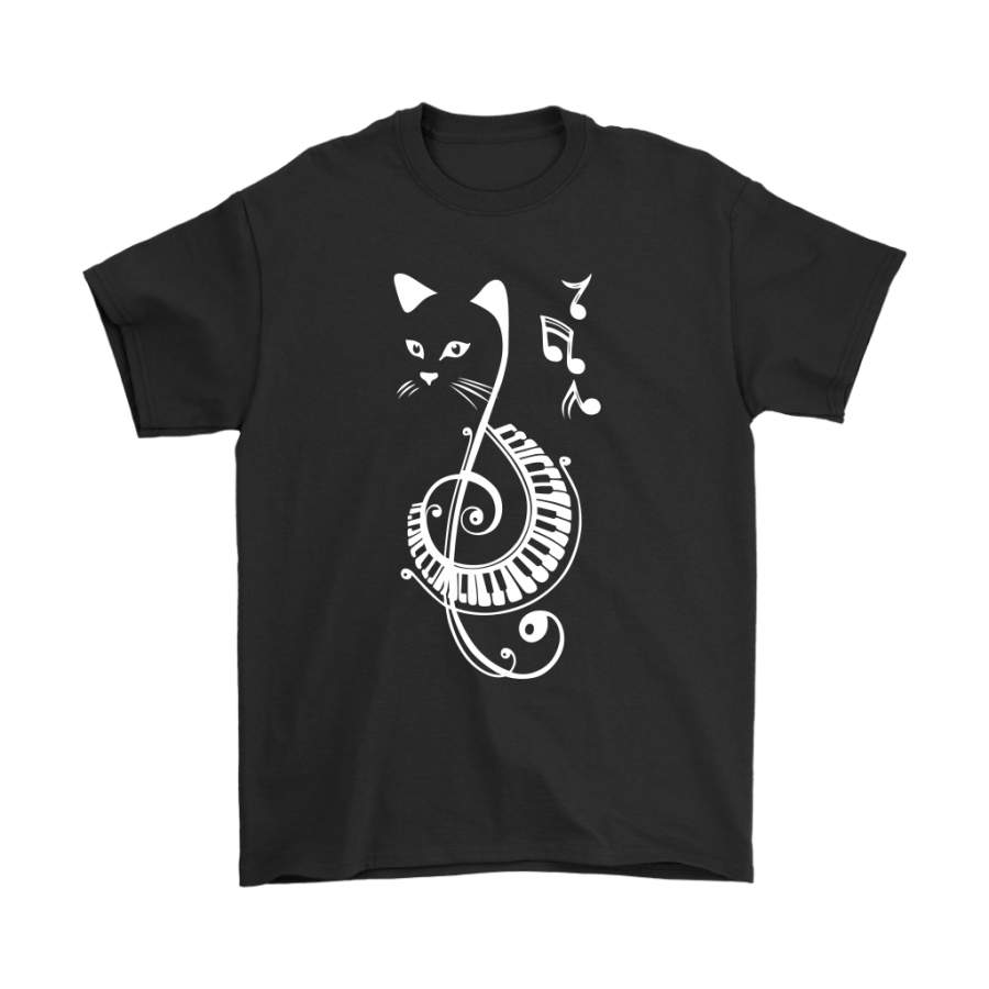 Play The Music Note Piano Cat Shirts Music Fans Gifts Store