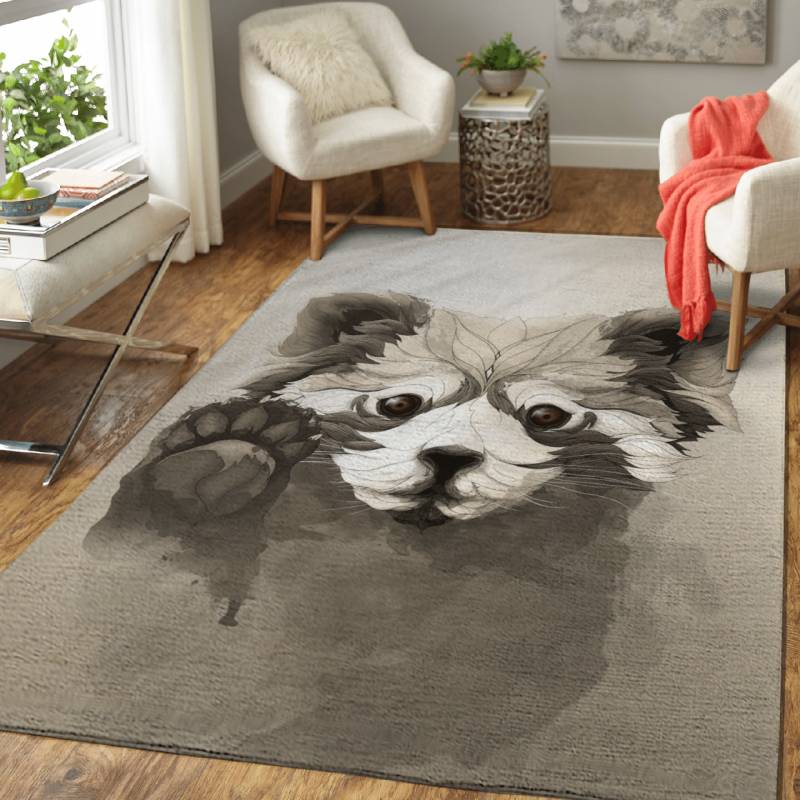 Red Panda – Wild Animals Area Rug Carpet