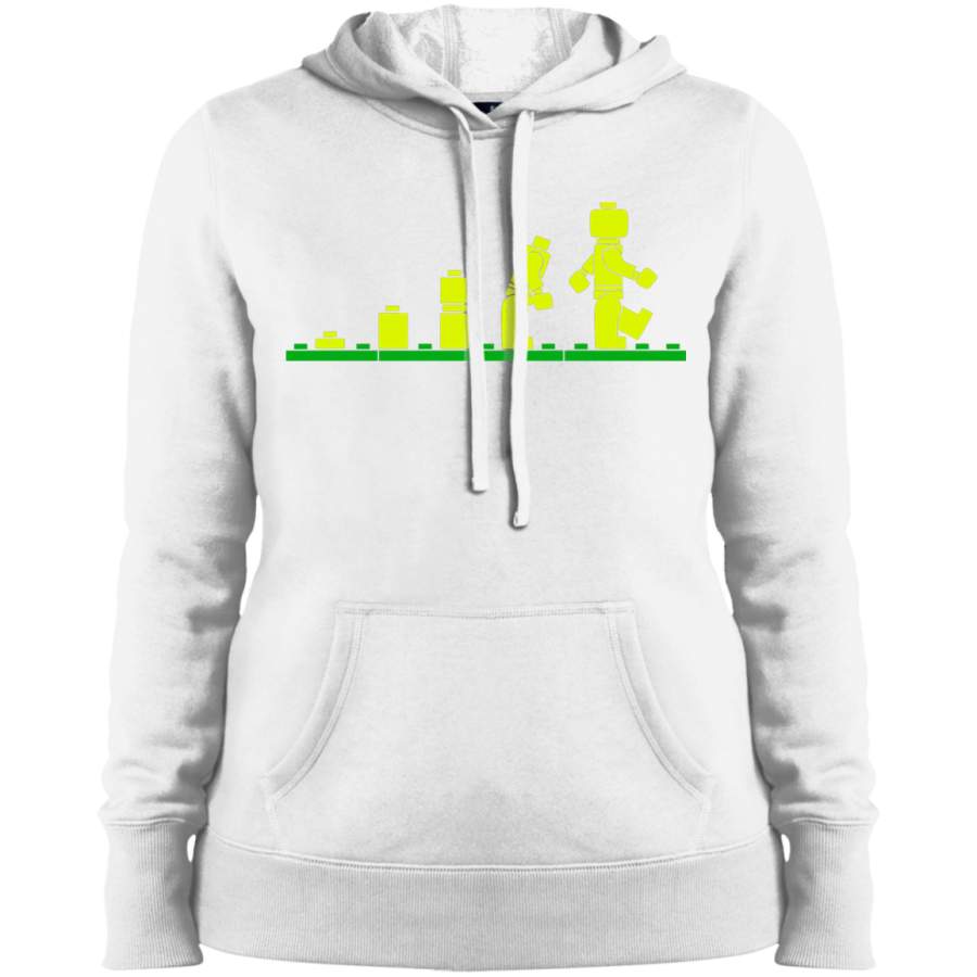 AGR Lego Evolution Picture Ladies’ Pullover Hooded Sweatshirt